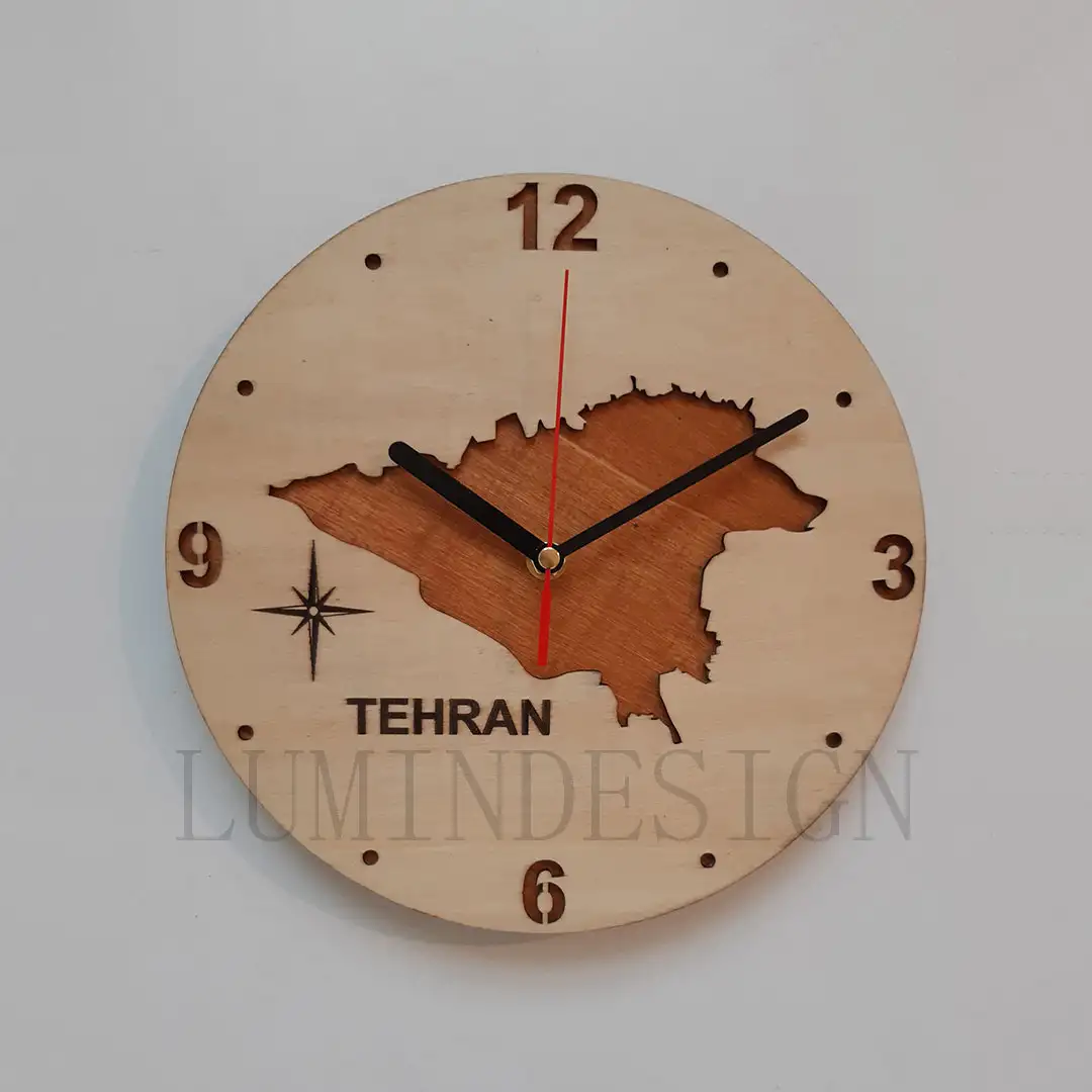 ساعت سه بعدی تهران __ با ما ایده‌های خود را به تصویر بکشید ...