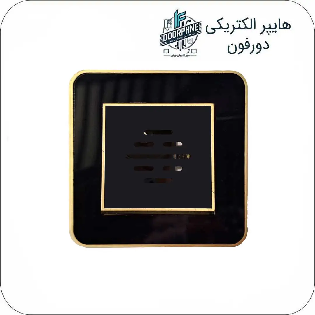 زنگ ملودی پارت الکتریک مدل سورنا پلاس رنگ مشکی طلایی __ بهترین برندهای بازار